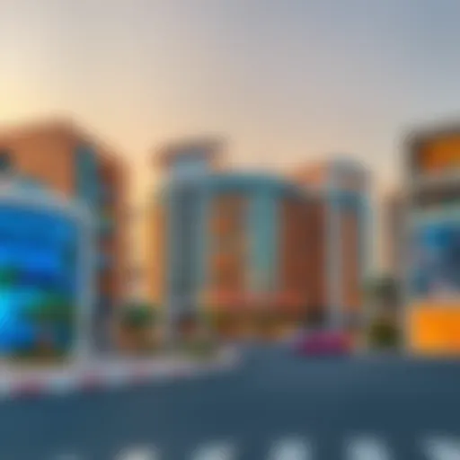 Architectural marvels of Al Wasl showcasing modern design.