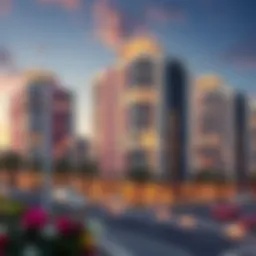 Exterior view of Altia Residences showcasing modern architecture