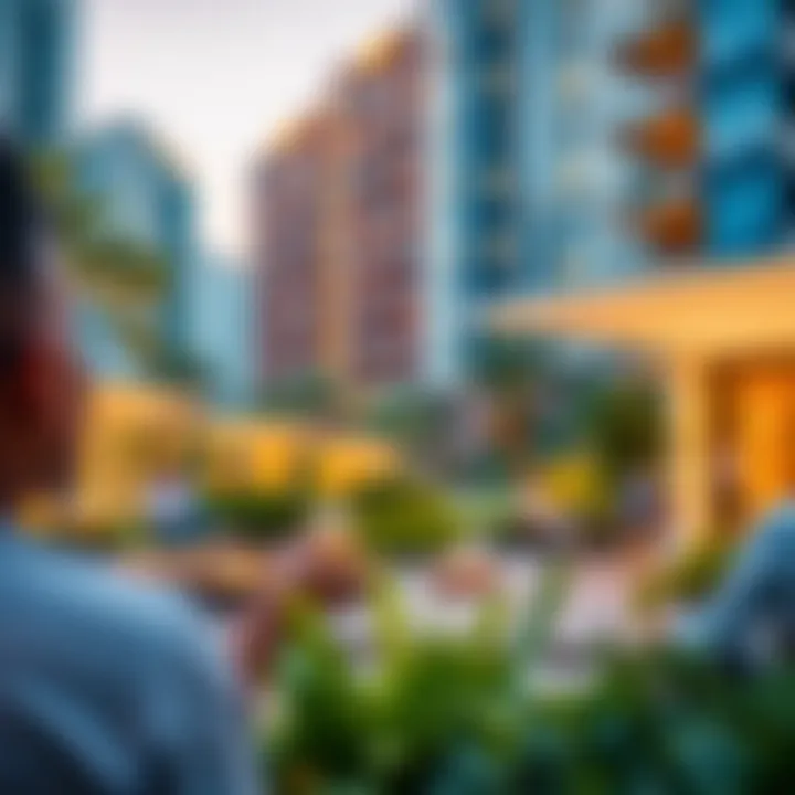 Community Engagement at Amara Residence Vibrant community spaces within Amara Residence promoting social interaction