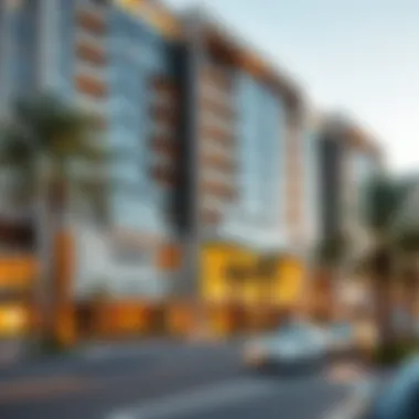 Architectural Elegance of Amara Residence Stunning facade of Amara Residence showcasing modern architecture