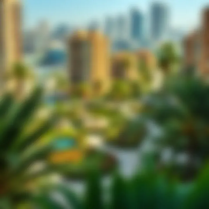 Landscaping Features of Amara Residence Lush greenery and landscaped areas within Amara Residence