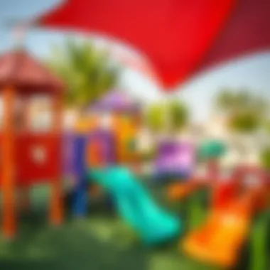 Outdoor Play at Arabian Ranches Nursery Vibrant outdoor play area at Arabian Ranches Nursery