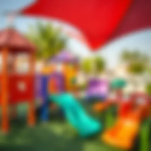 Outdoor Play at Arabian Ranches Nursery Vibrant outdoor play area at Arabian Ranches Nursery