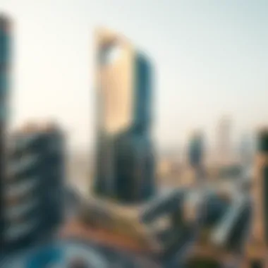 Architectural details of Lilian Tower showcasing its innovative design