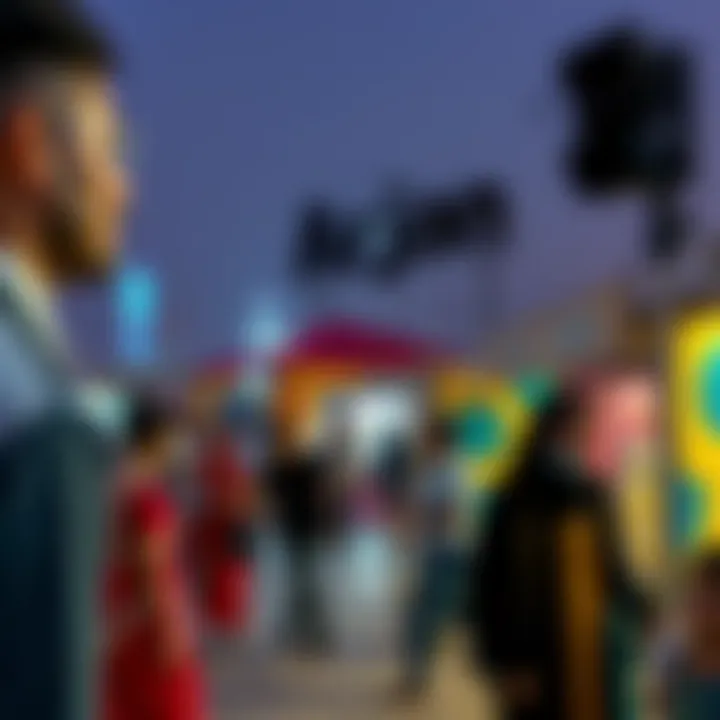 Community Event in Arjan Vibrant community event showcasing local culture and activities in Arjan