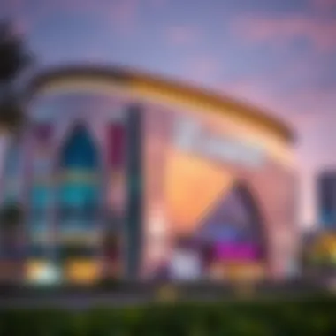 Exterior view of Bin Shabib Mall showcasing modern architecture
