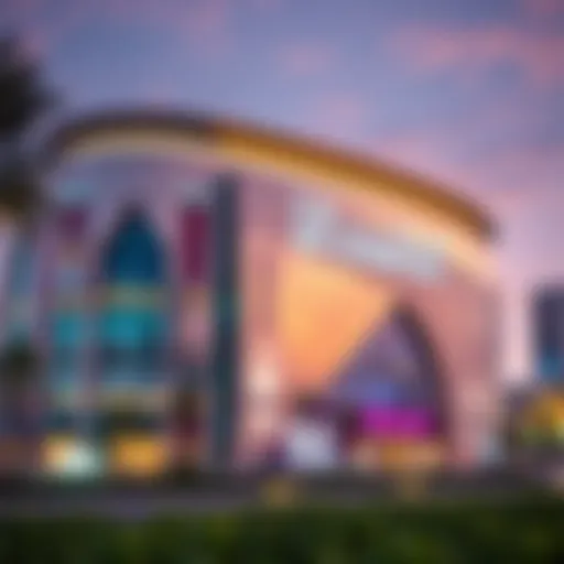 Exterior view of Bin Shabib Mall showcasing modern architecture