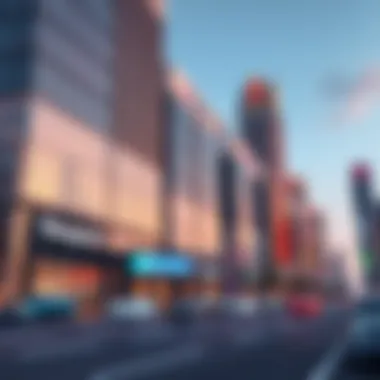 Contemporary Commercial Architecture in Ras Al Khor Modern commercial buildings in Ras Al Khor