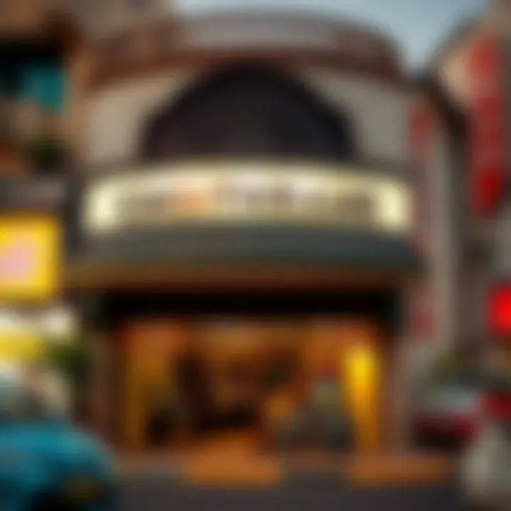 Exterior view of Choithrams in Karama showcasing its welcoming facade