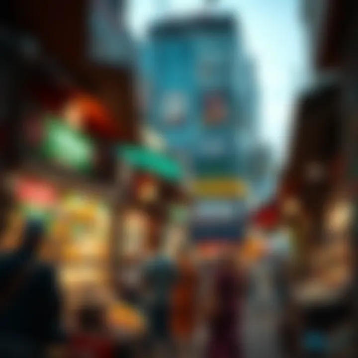 Customers enjoying their shopping experience at Choithrams