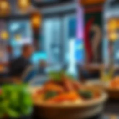 Traditional Cuisine in D3 A beautifully presented dish representing traditional cuisine at a D3 restaurant