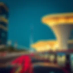 Architectural overview of Dubai Creek Harbour Metro Station