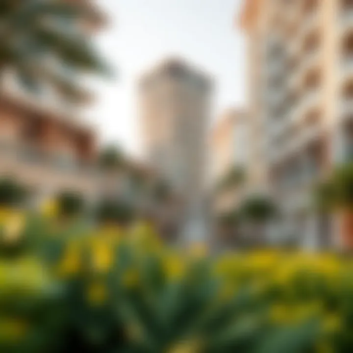 Modern architectural design within the community