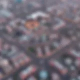 Aerial view of Dubai Investment Park showcasing its strategic layout