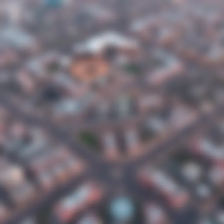 Aerial view of Dubai Investment Park showcasing its strategic layout