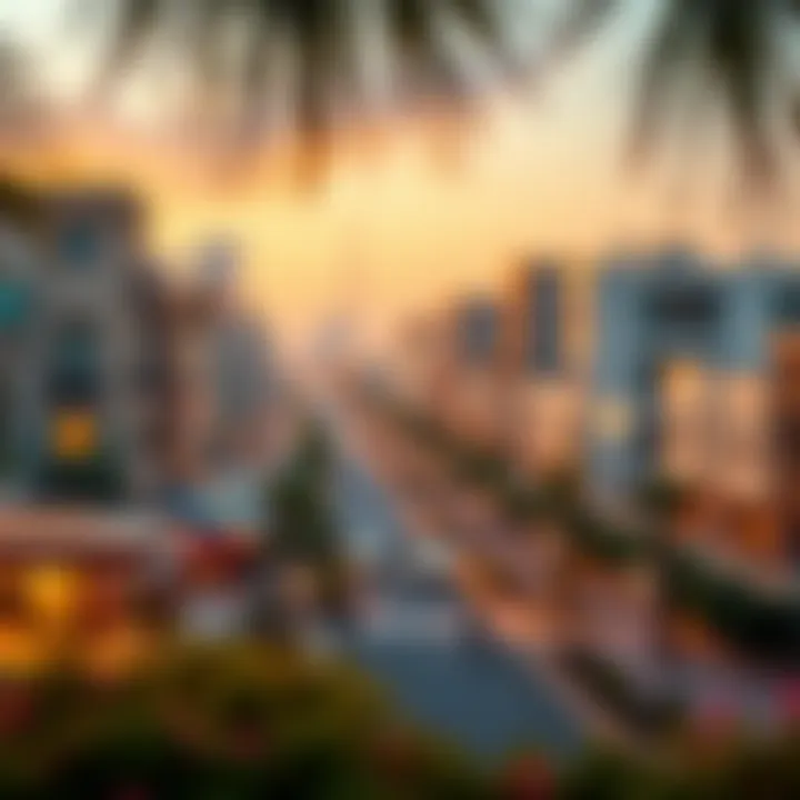 Visual representation of community features within Dubai Investment Park