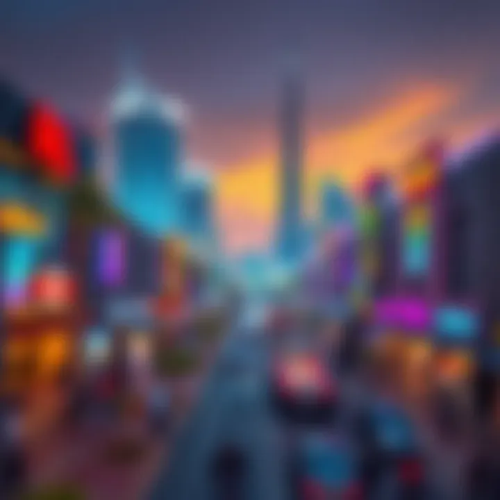 Attractions and Entertainment in DubaiLand Vibrant attractions and entertainment options available in DubaiLand