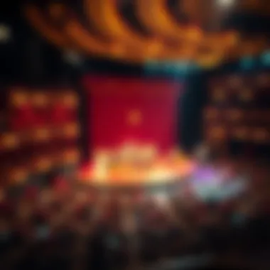 Live Performance at Grand Opera Dubai Inside the Grand Opera Dubai during a live performance
