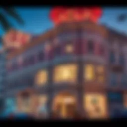 Facade of the Old Rolla Building showcasing its architectural details