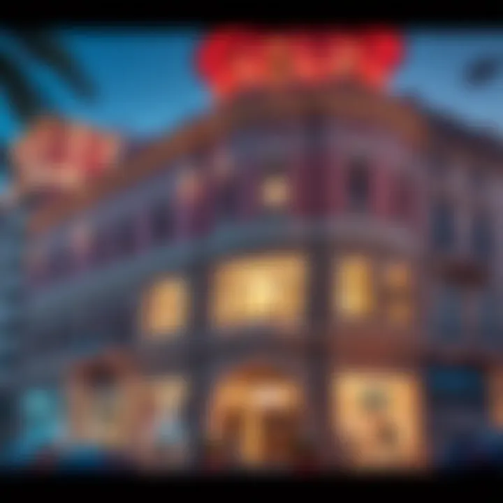 Facade of the Old Rolla Building showcasing its architectural details