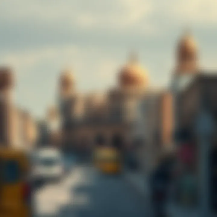 Stunning architectural details of Jafiliya's buildings