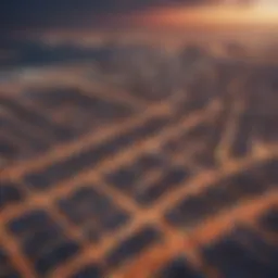 A panoramic view of Jebel Ali City showcasing the modern skyline.