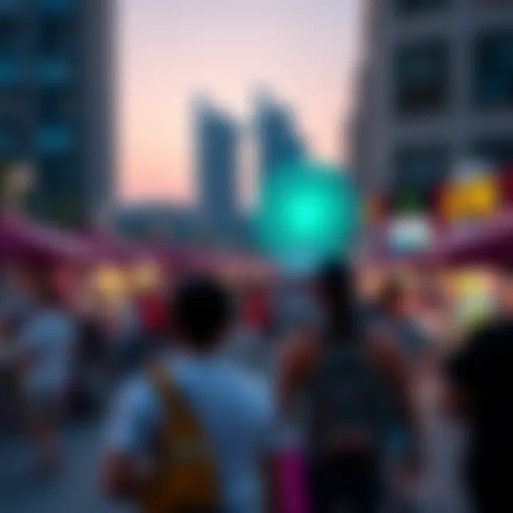 Community Event at JLT Park Vibrant community event taking place in JLT Park