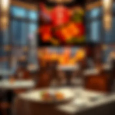 Vibrant dining experience at Kempinski Hotel Palm Jumeirah showcasing exquisite culinary art