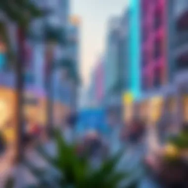 Vibrant community spaces within Mar Residence encouraging social interactions