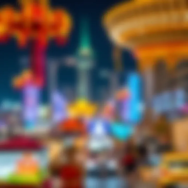 Artistic representation of Meydan's rich cultural events and local festivities