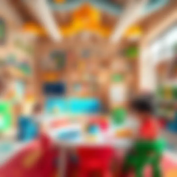 A vibrant nursery environment in Arabian Ranches filled with engaging learning materials.