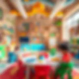 Engaging Learning Space A vibrant nursery environment in Arabian Ranches filled with engaging learning materials.