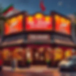 Exterior view of Pak Jinnah Restaurant showcasing its traditional architecture