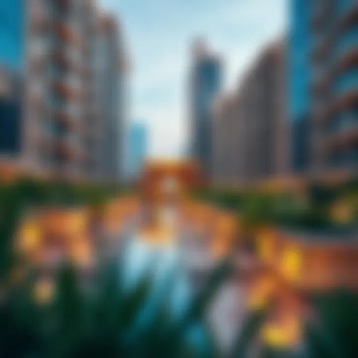 High-End Amenities in a Luxury Complex High-end amenities in a luxury residential complex