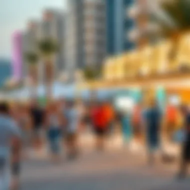 A vibrant community event highlighting the social life in Ras Al Khor
