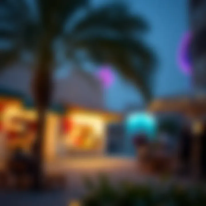 Community gathering space in Salt Khawaneej