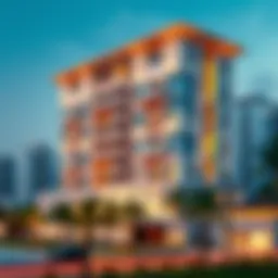 Stunning architectural view of Samari Residence