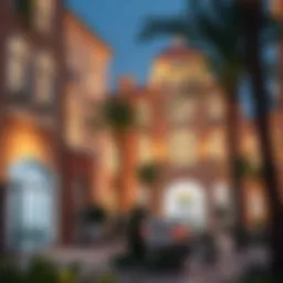 A stunning view of Somerset Mews showcasing its architectural beauty