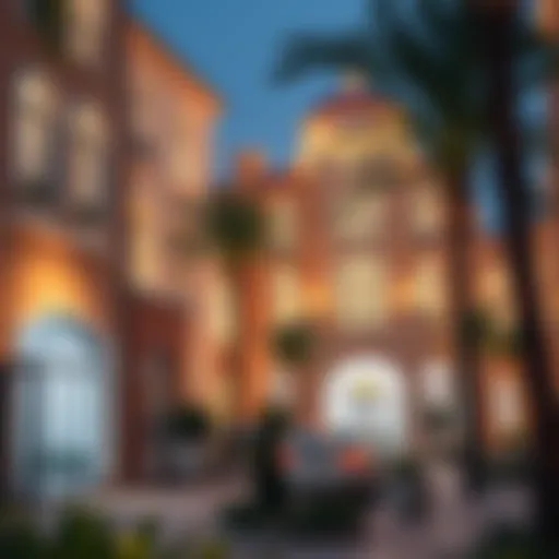 A stunning view of Somerset Mews showcasing its architectural beauty