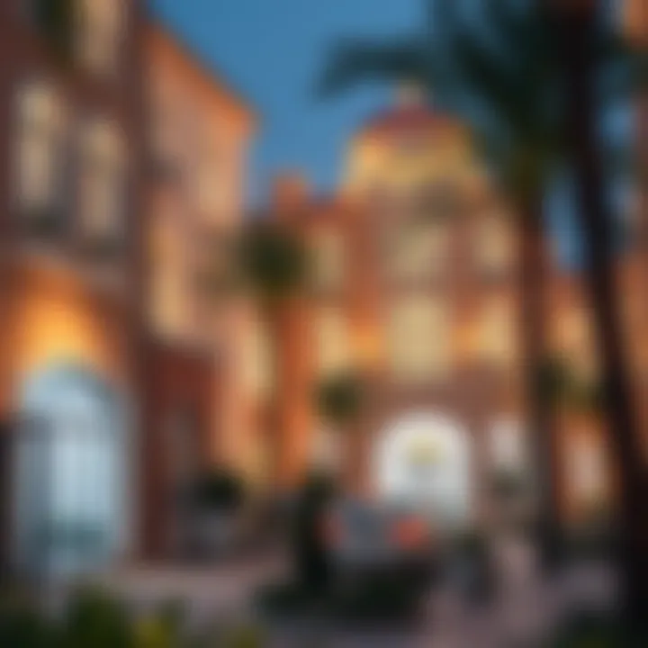 A stunning view of Somerset Mews showcasing its architectural beauty