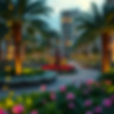 Lush landscaping trends evident in the parks and gardens of Somerset Mews