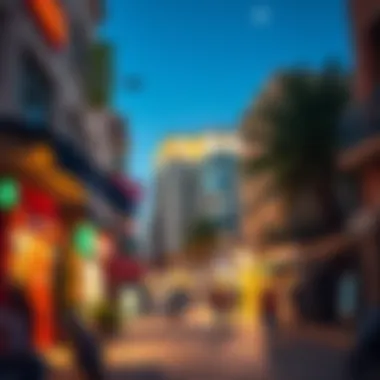 Vibrant community atmosphere in Al Khail Gate