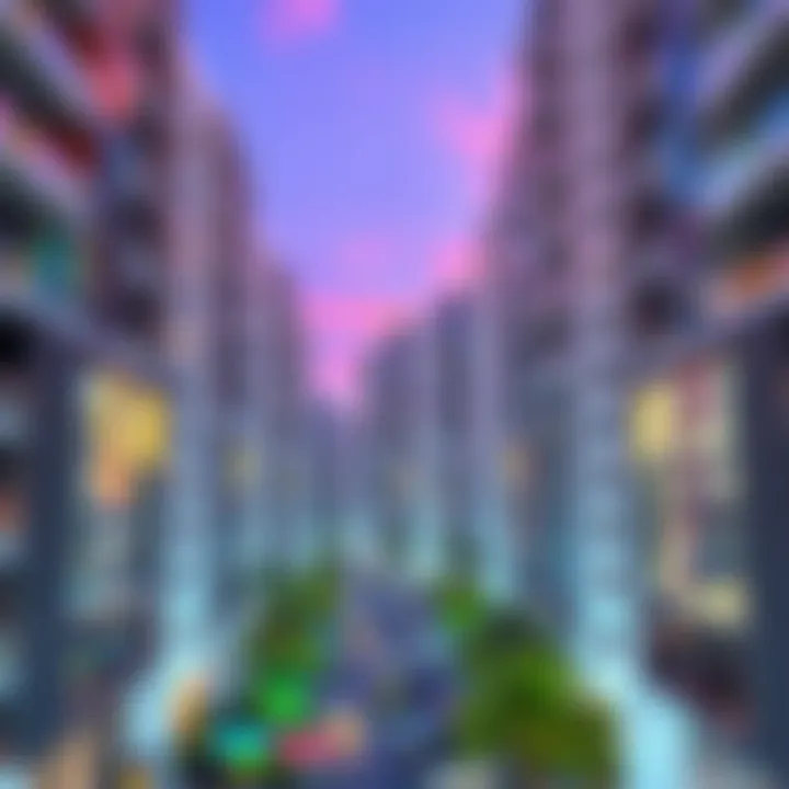 Modern architectural design of studio apartments