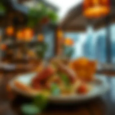Culinary Excellence at Terracotta Cafe Signature dish served at Terracotta Cafe