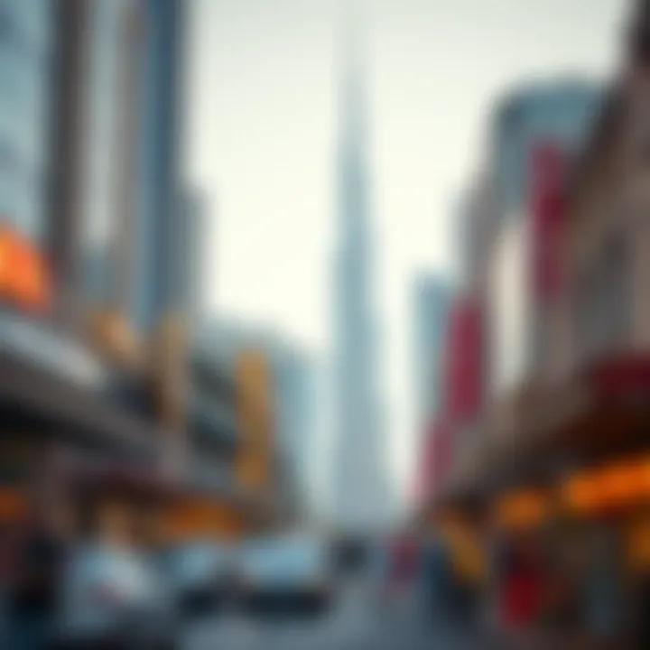 Vibrant community atmosphere in Downtown Dubai