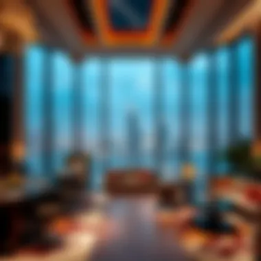 Interior Elegance of Escala House Luxurious interior of Escala House highlighting sophisticated decor