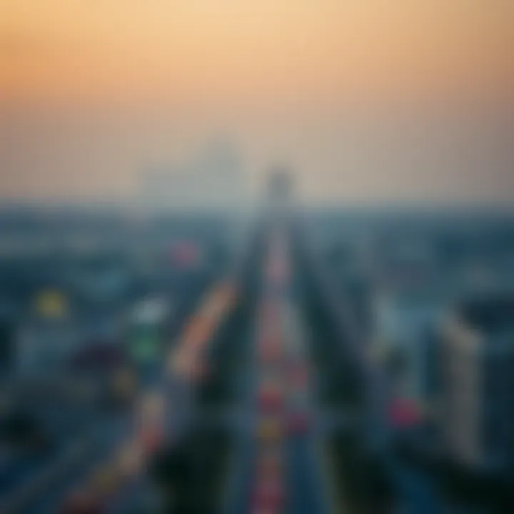 Infrastructure Around Ras Al Khor Infrastructure developments surrounding Ras Al Khor area.