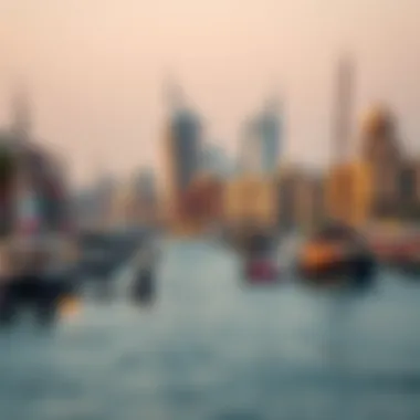 Cultural Significance at Dubai Harbour Cultural landmarks along Dubai Harbour reflecting the city's heritage
