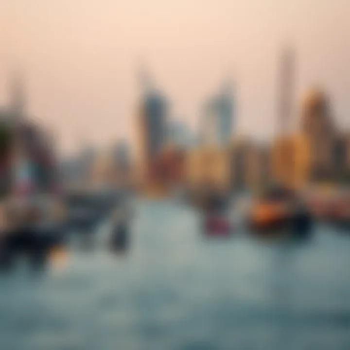 Cultural Significance at Dubai Harbour Cultural landmarks along Dubai Harbour reflecting the city's heritage