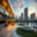 Innovative Urban Gym Architecture Modern urban gym facility showcasing innovative architecture